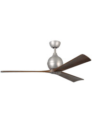 Irene 60inch Ceiling Fan with Solid Wood Blades.